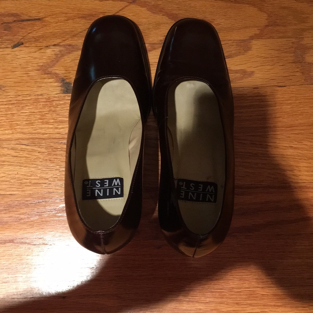 Brownish Purple Nine West Heels